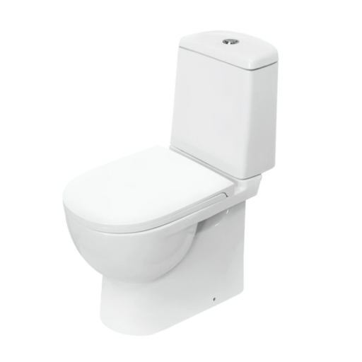 Унитаз-компакт напольный с бачком Sanita Luxe BEST COMFORT WC.CC/Best/2-DM/WHT.G/S1 с сиденьем Soft close